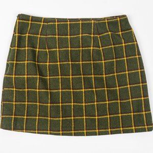 Forever 21 Vintage Plaid Mini Skirt